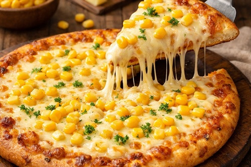 img Red Oven bakery Cheese corn pizzA
